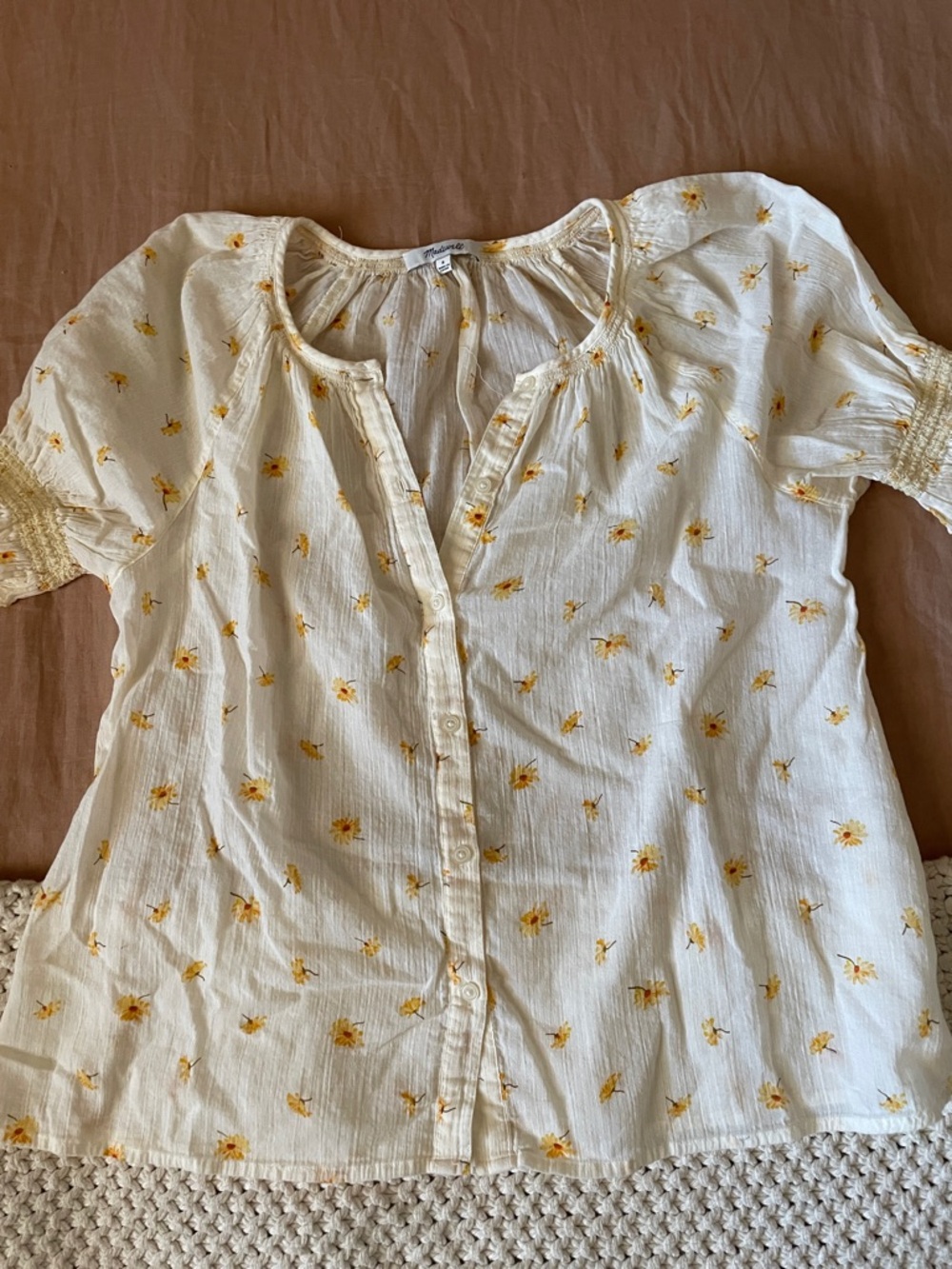 Cotton Peasant Top